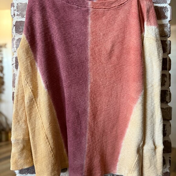 We The Free, Free People, Logan Tee in Star Anise Combo - Picture 1 of 8